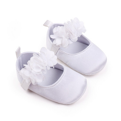 EWODOS Toddler Baby Girls Lovely Princess Shoes Baby's Sweet Flower Αντιολισθητικό κάτω μέρος First Walker Παπούτσια Παπούτσια για μικρά κορίτσια