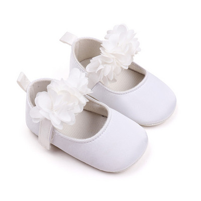 EWODOS Toddler Baby Girls Lovely Princess Shoes Baby's Sweet Flower Αντιολισθητικό κάτω μέρος First Walker Παπούτσια Παπούτσια για μικρά κορίτσια