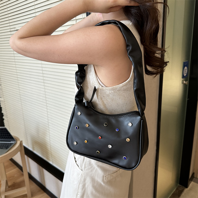 Geantă de găleată din PU pentru femei