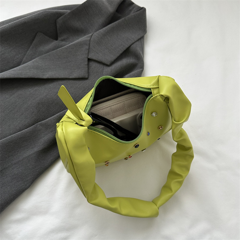 Geantă de găleată din PU pentru femei