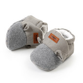 Toddler First Walker Παπούτσια Φθινοπωρινού και Χειμώνα Αντιολισθητική μαλακή σόλα για αγόρια και κορίτσια (0-18 μηνών)