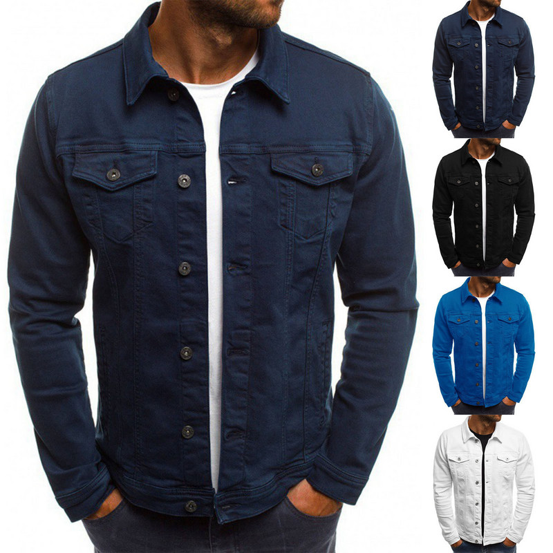 Férfi gombos munkakabát Férfi több zsebes állógallér Alkalmi hegyi kabát Nagy dzsekik Gyapjúkabát Kabát Kindling kabát