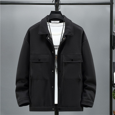 Cargo Jope Meeste 10XL Suures suuruses Mantlid Joped Kevad-sügismood vabaaja ühevärviline jope meeste suur suurus 10XL