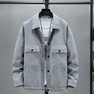 Cargo Jope Meeste 10XL Suures suuruses Mantlid Joped Kevad-sügismood vabaaja ühevärviline jope meeste suur suurus 10XL