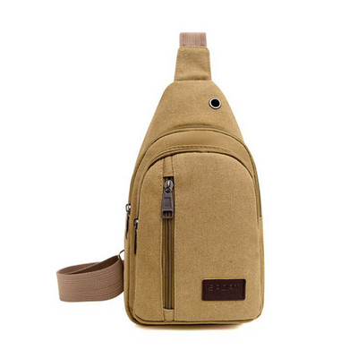Ανδρικές τσάντες ώμου Πακέτο μέσης Τσάντα χιαστί χιαστί για υπαίθριο αθλητισμό Ταξίδι Πεζοπορίας στήθος ώμου Καθημερινή καμβά τσάντα για πικ-νικ