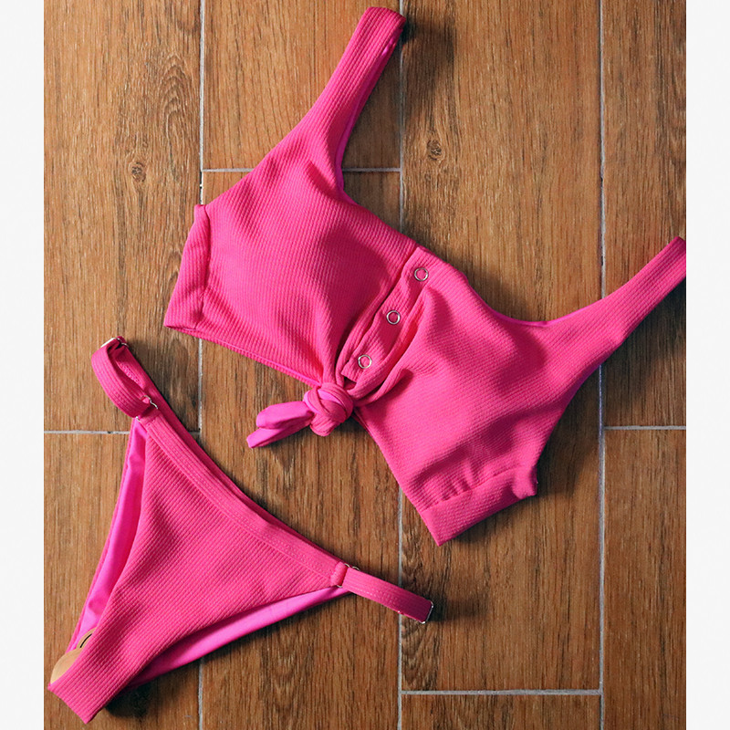 2023 Nové bandážové/brazílske/sexy bikiny s push-up vystuženými plavky pre ženy, dvojdielne plavky, plavky tankini pre ženy