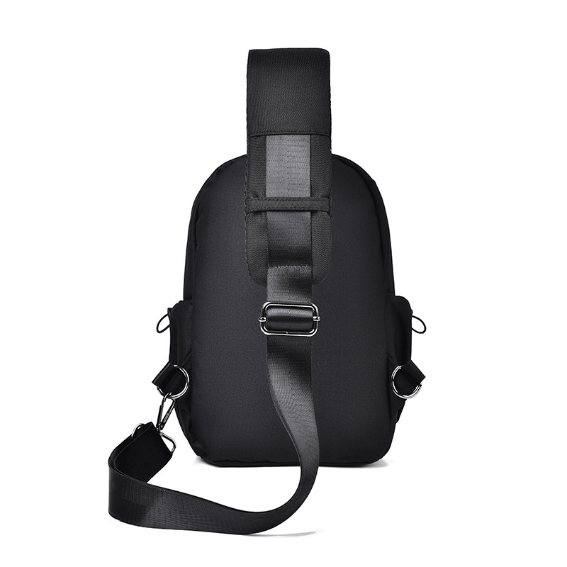 Meeste vabaaja rinnakott Igapäevane mitmekülgne trendikas uus rinnakott poistele sportlik diagonaalne seljakott