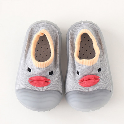 Ανοιξιάτικα καλοκαιρινά παιδικά παπούτσια Κάλτσες με λαστιχένιες σόλες για νήπια Παπούτσια αντιολισθητικά ζώα πάπιας για το σπίτι Παντόφλες για το σπίτι Μαλακό First Walker