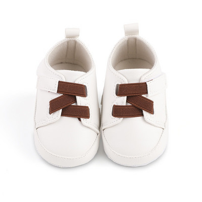 Νεογέννητα Βρεφικά Δερμάτινα Παπούτσια First Walkers Αθλητικά Παιδικά Παπούτσια Παπούτσια για αγόρια Απαλή Αντιολισθητική Σόλα Βρεφική Κούνια Prewalker Παπούτσια