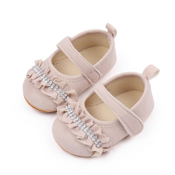 Παιδικά σουέτ παπούτσια για την άνοιξη και το φθινόπωρο πριν το περπάτημα Casual Βρεφικά παπούτσια TPR Σόλα Αντιολισθητική μαλακά άνετα παιδικά παπούτσια για κορίτσι