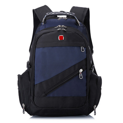 Ελβετική-Πολυλειτουργική φόρτιση USB Αδιάβροχο φορητό υπολογιστή 16,6 ιντσών Σακίδιο πλάτης Academy Σχολικές τσάντες Σακίδια ταξιδιού υπολογιστή