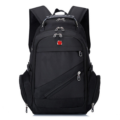 Ελβετική-Πολυλειτουργική φόρτιση USB Αδιάβροχο φορητό υπολογιστή 16,6 ιντσών Σακίδιο πλάτης Academy Σχολικές τσάντες Σακίδια ταξιδιού υπολογιστή