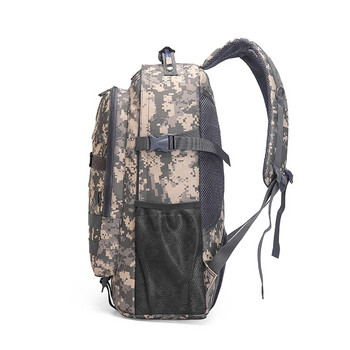 Νέα 35L Fashion Oxford Backpack Αδιάβροχη τσάντα παραλλαγής εξωτερικού χώρου Τσάντα ταξιδιού Camo