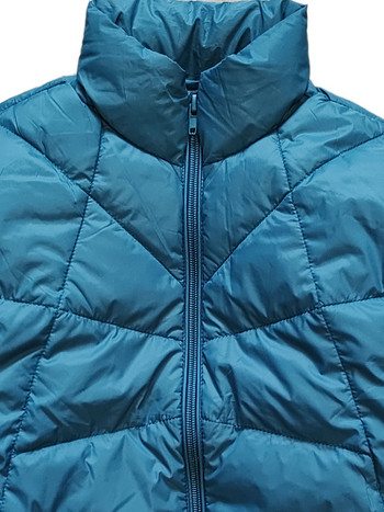 5001 Едноцветно палто за момчета Есен Зима Детско светло детско пухено яке Сладко връхно облекло