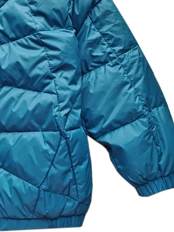 5001 Едноцветно палто за момчета Есен Зима Детско светло детско пухено яке Сладко връхно облекло