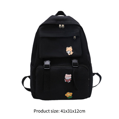 Βαμβακερό καμβά ανδρικό γυναικείο σακίδιο πλάτης Vintage ταξιδιωτικά σακίδια πλάτης μετακινήσεων μεγάλης χωρητικότητας Fashion Σακίδιο Laptop Τσάντα για βιβλία