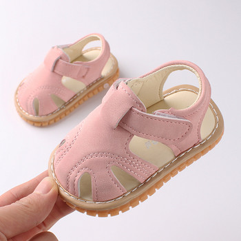Καλοκαιρινά σανδάλια παραλίας Βρεφικά σανδάλια για μικρά παιδιά First Walkers Εξωτερική μαλακή σόλα Αντιολισθητική λαστιχένια παιδικά παπούτσια Κοριτσίστικα παπούτσια για αγόρια