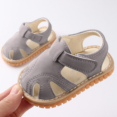Καλοκαιρινά σανδάλια παραλίας Βρεφικά σανδάλια για μικρά παιδιά First Walkers Εξωτερική μαλακή σόλα Αντιολισθητική λαστιχένια παιδικά παπούτσια Κοριτσίστικα παπούτσια για αγόρια