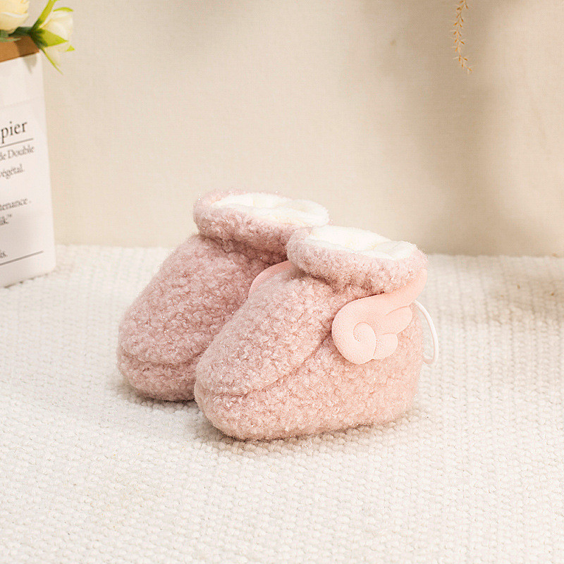Χειμερινό νήπιο Νεογέννητο Βρέφος Κοριτσάκια First Walkers Παπούτσια Wings Casual για αγόρια Αντιολισθητικά επίπεδα παπούτσια για 0-12 μήνες