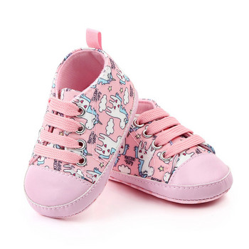 Пролетни сладки бебешки обувки с еднорог, момче, момиче, маратонки, топло, меко дъно, противоплъзгащи се обувки за новородено, малки деца, първи проходилки