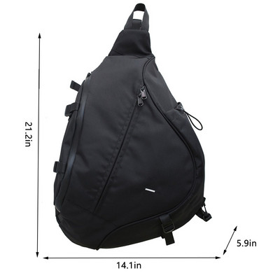 Ανδρικές τσάντες ώμου Nylon πακέτα μέσης Sling bag Crossbody Outdoor Sport Shoulder Bag Pack Daily Picnic Messenger Bag Bolsa