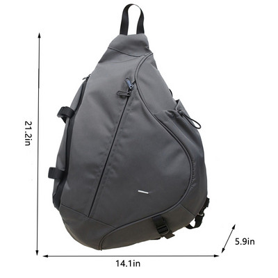 Ανδρικές τσάντες ώμου Nylon πακέτα μέσης Sling bag Crossbody Outdoor Sport Shoulder Bag Pack Daily Picnic Messenger Bag Bolsa