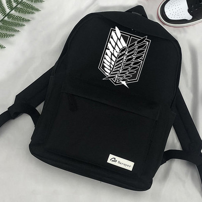 Attack on Titan Titan Attack Shingeki No Kyojin backpack bags mochilas school anime designer 2021 women sac a dos backpack