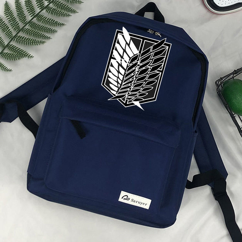 Attack on Titan Titan Attack Shingeki No Kyojin backpack bags mochilas school anime designer 2021 women sac a dos backpack