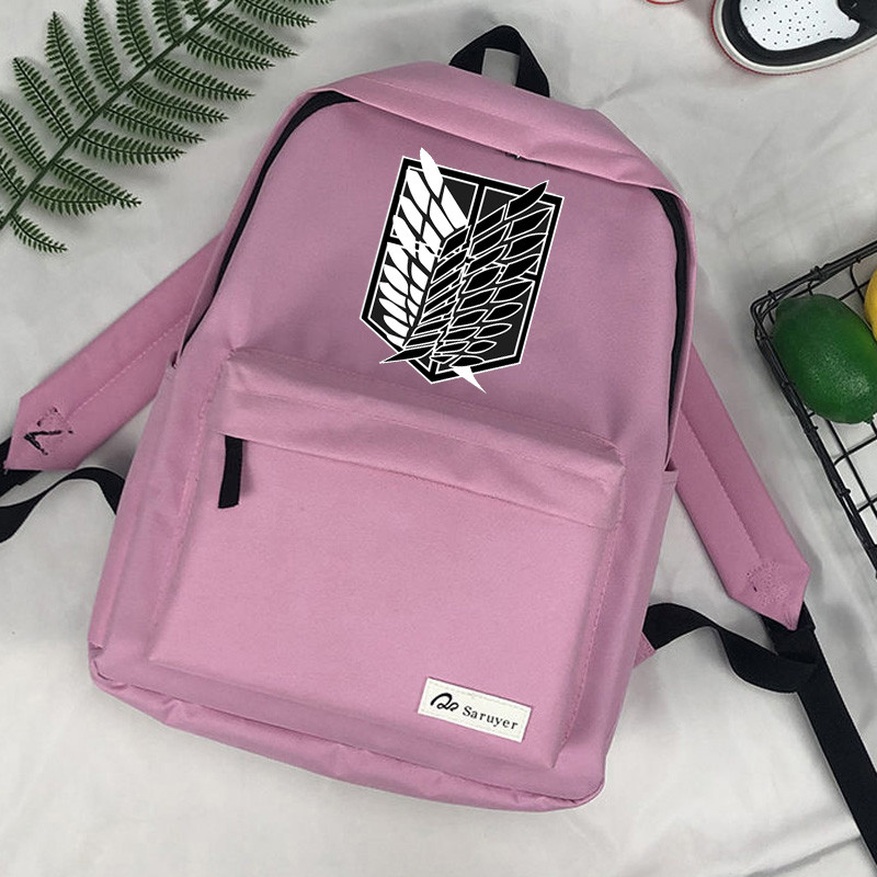 Attack on Titan Titan Attack Shingeki No Kyojin backpack bags mochilas school anime designer 2021 women sac a dos backpack