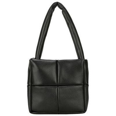 Νέα γυναικεία τσάντα ώμου μαξιλαριού, ελαφρύ φτερό με επένδυση κάτω από μασχάλη, τσάντα αλήτης μόδας Χειμερινή καπιτονέ τσάντα με φούσκα