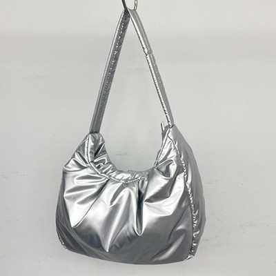 Γυναικεία τσάντα ώμου με φερμουάρ Κομψή τσάντα με λαβή ελαφριά μεγάλης χωρητικότητας Ευέλικτα γυναικεία πορτοφόλια αγοραστών