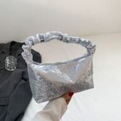 Fashion Sequin Βραδινή τσάντα Clutch Γυαλιστερή γυναικεία δείπνο Γαμήλια πορτοφόλια Τσάντα για κορίτσια Μοντέρνες επώνυμες τσάντες ώμου μασχάλης