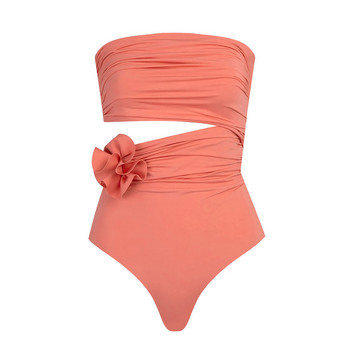 Νέο σέξι ολόσωμο μαγιό 2023 Μασίφ 3D λουλούδι Little Fresh Swimwear Γυναικείο Top Beach Φορέστε εξώπλατο Monokini μαγιό