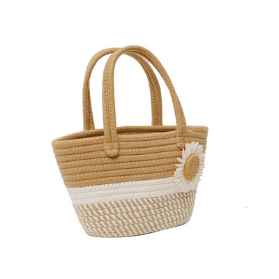 Γυναικεία τσάντα παραλίας Flower Beach Tote Μεγάλη Τσάντα Vintage Beach Tote Τσάντα Shopper