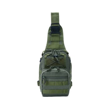 Тактическа чанта YUNFANG Раница Военна Спортна на открито Малка чанта за ракла с прашка Подходяща за пътуване Туризъм Къмпинг Колоездене Риболов