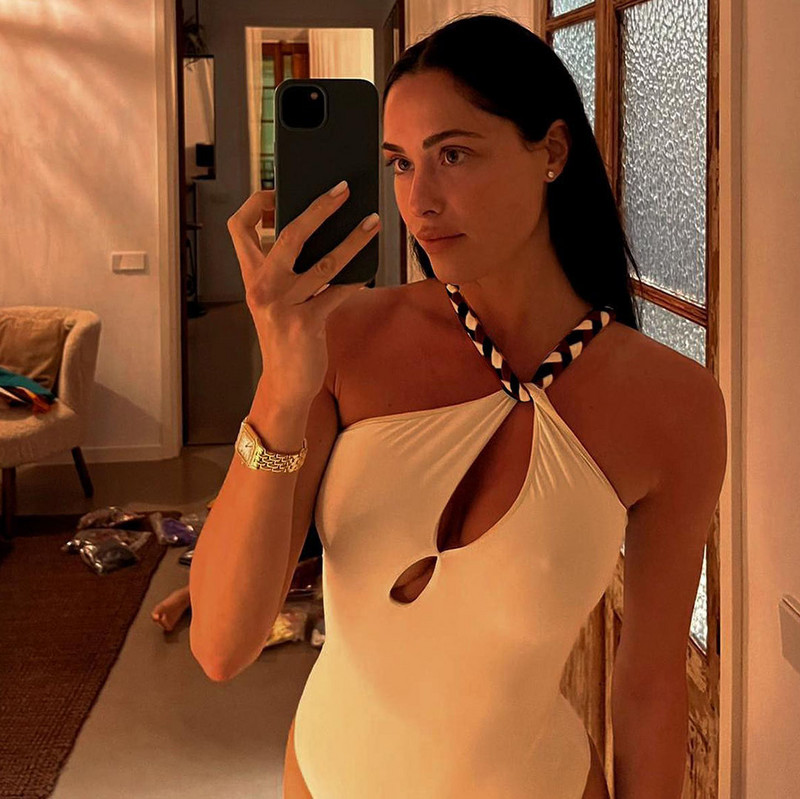 2023 Νέο σέξι μαγιό One Piece One Shoulder Print Floral μαγιό Γυναικείο μαγιό στην παραλία Φορέστε εξώπλατο Monokini Καλοκαίρι