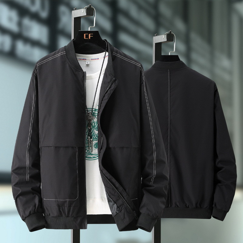 Μπουφάν 9XL 10XL Plus Size Ανδρικά φθινοπωρινά παλτό αντιανεμικό Bomber Jacket Casual fashion μπουφάν μπέιζμπολ Ανδρικά εξωτερικά ρούχα