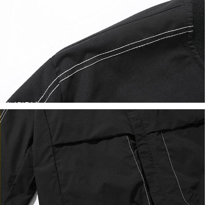 Μπουφάν 9XL 10XL Plus Size Ανδρικά φθινοπωρινά παλτό αντιανεμικό Bomber Jacket Casual fashion μπουφάν μπέιζμπολ Ανδρικά εξωτερικά ρούχα