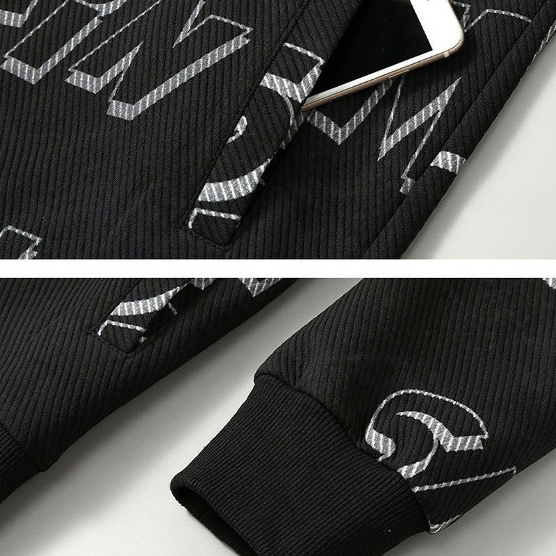 Ανοιξιάτικο φθινοπωρινό μπουφάν Ανδρικό παλτό 10xl Plus Size Μόδα Casual Μπουφάν με κουκούλα Ανδρικό μεγάλο μέγεθος 10xl Παλτό Επιστολή εκτύπωσης