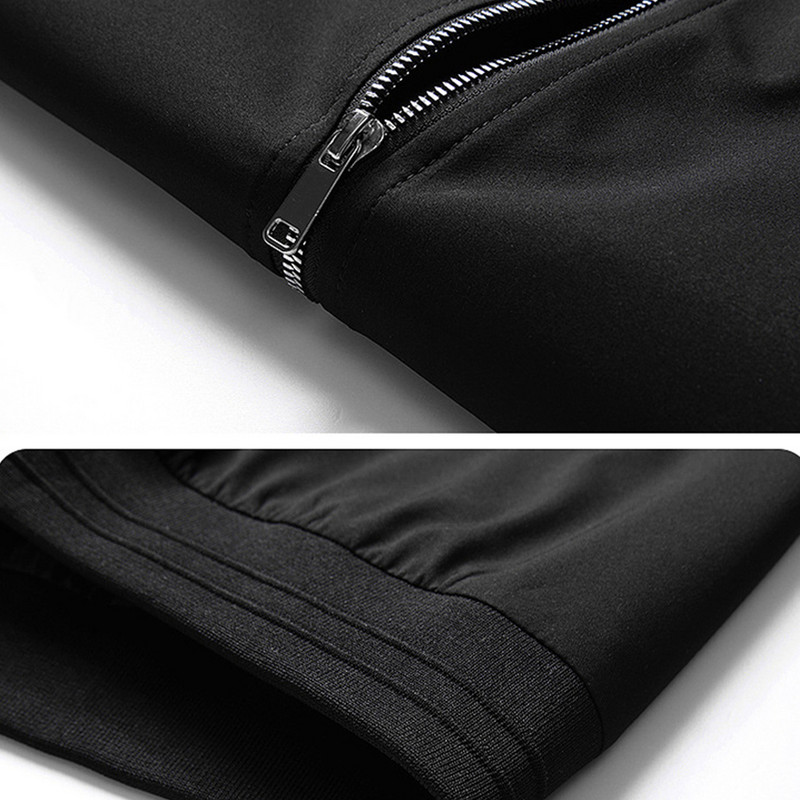 2023 Nové jarné bundy Pánske baseballové bundy Módne ležérne kabáty Bundy Plus Size 6XL 8XL Vonkajšie vrchné oblečenie Jednofarebné