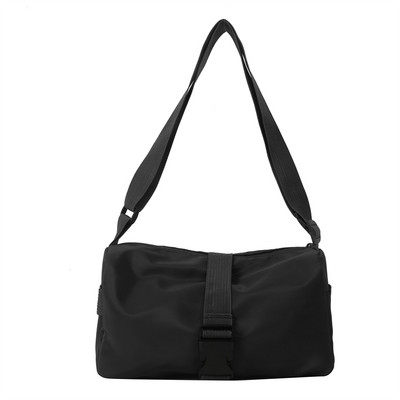 Dámska oxfordská kabelka cez rameno, pevná crossbody taška, módna dámska kabelka na zips