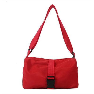 Dámska oxfordská kabelka cez rameno, pevná crossbody taška, módna dámska kabelka na zips