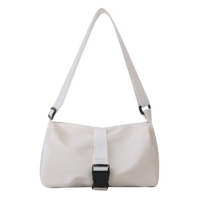 Dámska oxfordská kabelka cez rameno, pevná crossbody taška, módna dámska kabelka na zips