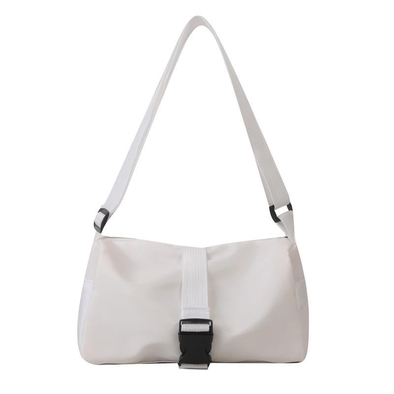 Dámska oxfordská kabelka cez rameno, pevná crossbody taška, módna dámska kabelka na zips