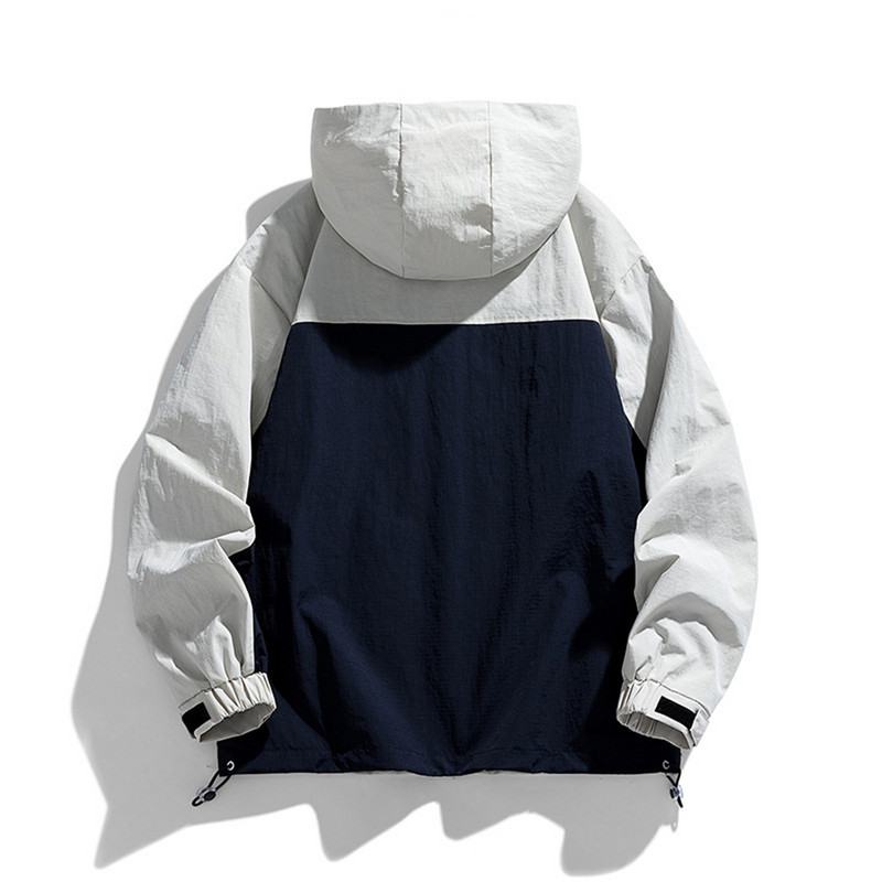 Plus Size 9XL Cargo Jacket Ανδρικό μπουφάν για κάμπινγκ Άνοιξη φθινόπωρο συνονθύλευμα Ανεμοδαρμένο μπουφάν με κουκούλα Παλτό Μόδα Εξωτερικά Ενδύματα Ανδρικά