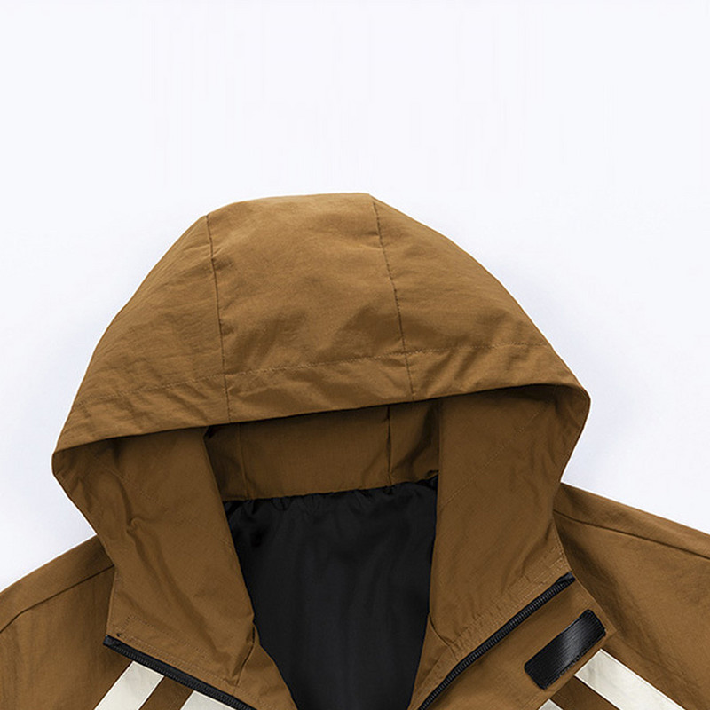 Plus Size 9XL Cargo Jacket Ανδρικό μπουφάν για κάμπινγκ Άνοιξη φθινόπωρο συνονθύλευμα Ανεμοδαρμένο μπουφάν με κουκούλα Παλτό Μόδα Εξωτερικά Ενδύματα Ανδρικά