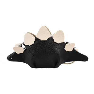 Τσάντα ώμου Girl Dinosaur PU Stegosaurus CrossBody Bag Cute Shopper Bag