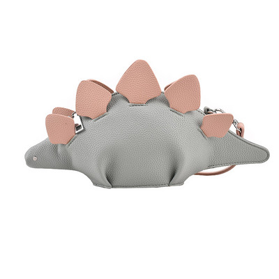Τσάντα ώμου Girl Dinosaur PU Stegosaurus CrossBody Bag Cute Shopper Bag