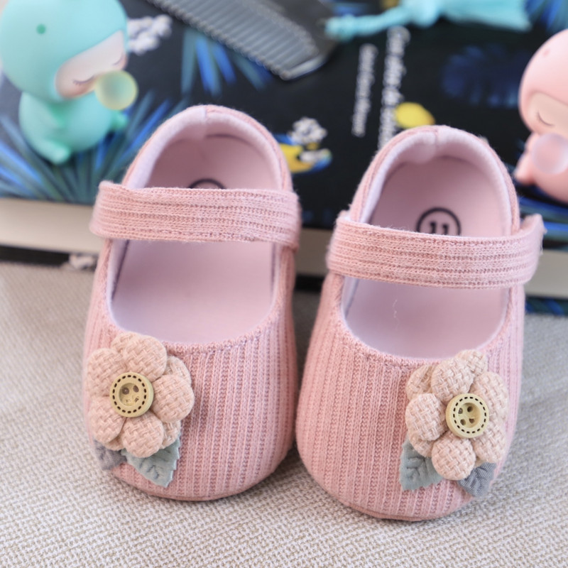 Baby Step Shoes Το πρώτο ζευγάρι παιδικά παπούτσια για μωρά Βρεφικά παπούτσια που αναπνέουν αντιολισθητικά για κορίτσια Μόδα παπούτσια Princess Style