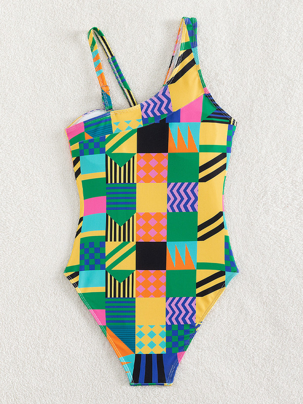 Vigoashely 2023 Sexy print Γυναικεία μαγιό Hollow Push UP One Piece μαγιό Monokini εξώπλατο καλοκαιρινό μαγιό παραλίας